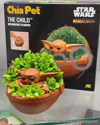 Baby Yoda Chia Pet