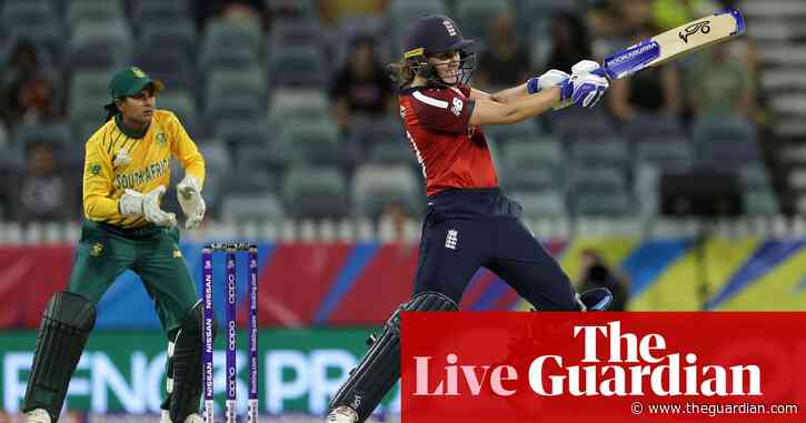 England set South Africa 124 to win: Women's T20 World Cup – live!