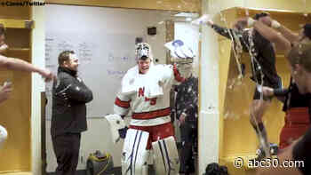 Zamboni driver makes NHL debut as emergency goalie, helping Carolina Hurricanes secure win
