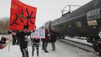 Partial rail blockade in support of Wet'suwet'en Hereditary Chiefs erected in Saskatoon