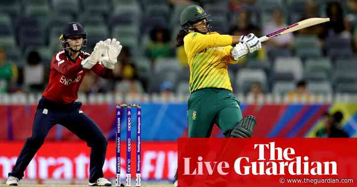 South Africa beat England by six wickets: Women's T20 World Cup – live!