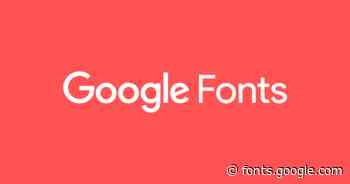 Google Fonts Analytics
