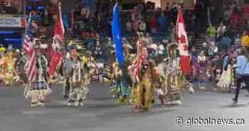 Annual International Peace Pow Wow takes places at Enmax Centre, in Lethbridge, Alta.
