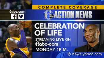 Here's how to watch the memorial service for Kobe and Gianna Bryant on Monday, February 24