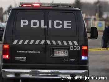 Man drives off in idling Edmonton police wagon after release from lock-up - Edmonton Journal