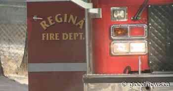 Woman hospitalized following Regina house fire