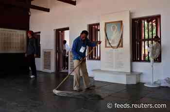 Gandhi's former home gets facelift ahead of Trump's first India visit