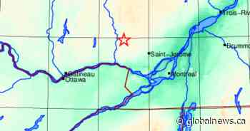Some parts of Quebec shaken by light earthquake Saturday night