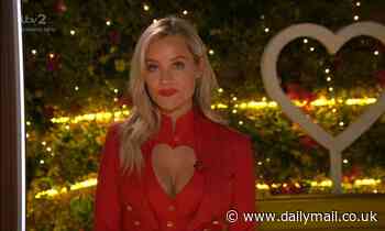 'She loved love': Laura Whitmore wears heart emblem as she continues tribute to Caroline Flack