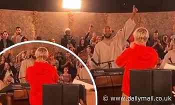 Justin Bieber performs emotional gospel ballad at Kanye West's Sunday Service