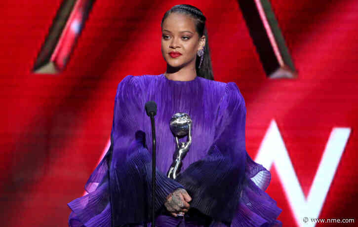 Watch Rihanna receive President’s Award for her philanthropic efforts