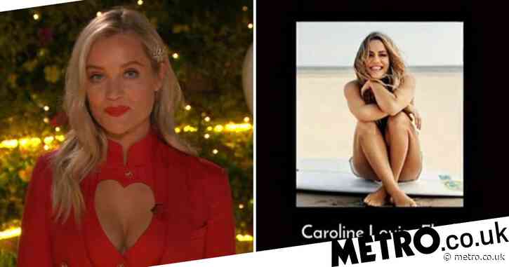 Love Island final: Laura Whitmore chokes up while dedicating live show to Caroline Flack as emotional tribute of her airs