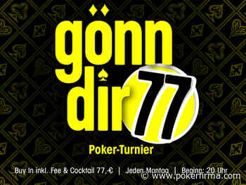 Casino Schenefeld: Raisefold gewinnt erneut das "gönn dir 77" Turnier - PokerFirma - Die ganze Welt ist Poker