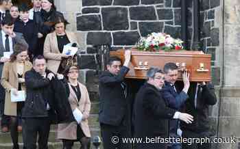 Family and friends pay their last respects to Naomi Lynn after fatal Co Antrim crash