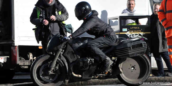 'The Batman' Movie Films Motorcycle Scene - See the Set Pics!
