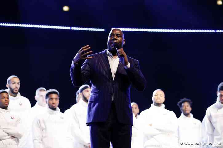 Ahead of Monday’s memorial, Magic Johnson calls Kobe Bryant ‘bigger than life’