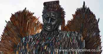 Last chance to see Knife Angel in Gateshead before moving sculpture continues UK tour - Chronicle Live