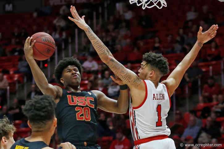 Shorthanded USC men’s basketball stumbles in loss at Utah