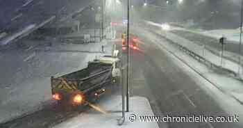 North East news LIVE: Snow arrives in the region causing travel disruption