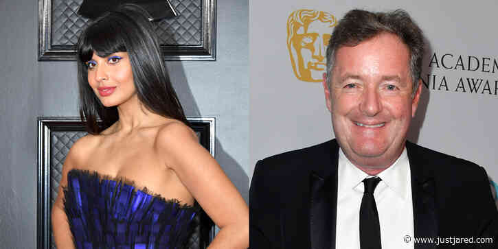 Jameela Jamil Calls Out Piers Morgan for Sharing Caroline Flack's DMs About Her
