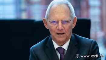 Schäuble beklagt ausufernden Sozialstaat