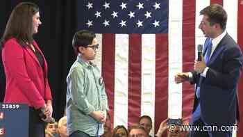 Buttigieg shares moment with 9-year-old