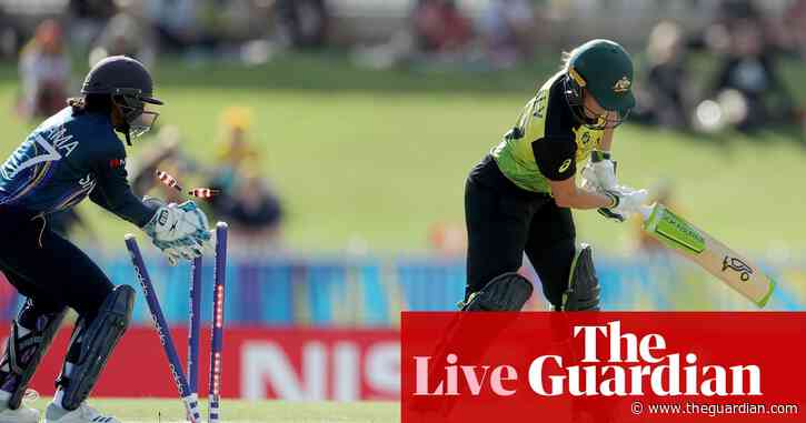 Australia beat Sri Lanka by five wickets: Women's Twenty20 World Cup – as it happened