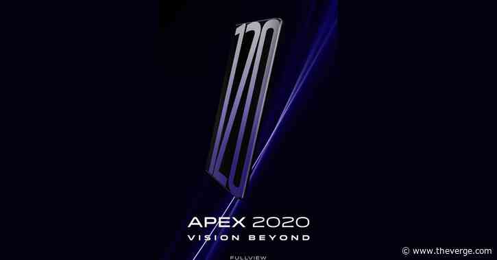 Vivo’s Apex 2020 concept phone is coming on Friday