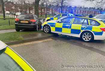 Man arrested after suspected stolen car stopped in York