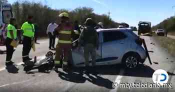 Accidente carretero deja 6 personas lesionadas de gravedad en Linares - Telediario Monterrey