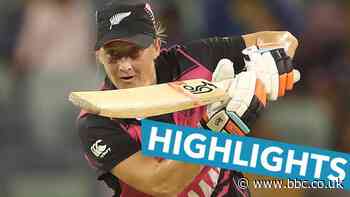 Women's T20 World Cup highlights: Sophie Devine scores 75 not out in New Zealand win against Sri Lank