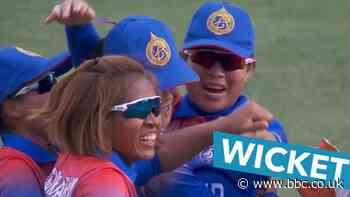 Women's T20 World Cup: Thailand's Naruemol Chaiwai throw runs out West Indies' Lee-Ann Kirby