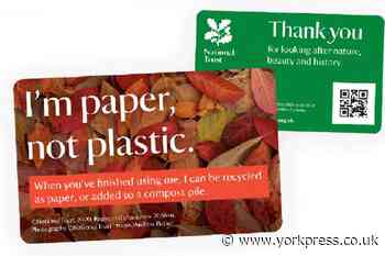 National Trust ditches plastic for paper membership cards