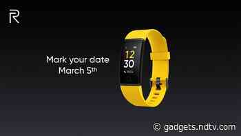 Realme Smart Band Launching on March 5, Smartwatch Also Expected Soon