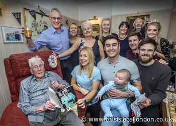 Twickenham Second World War veteran celebrates 100th birthday