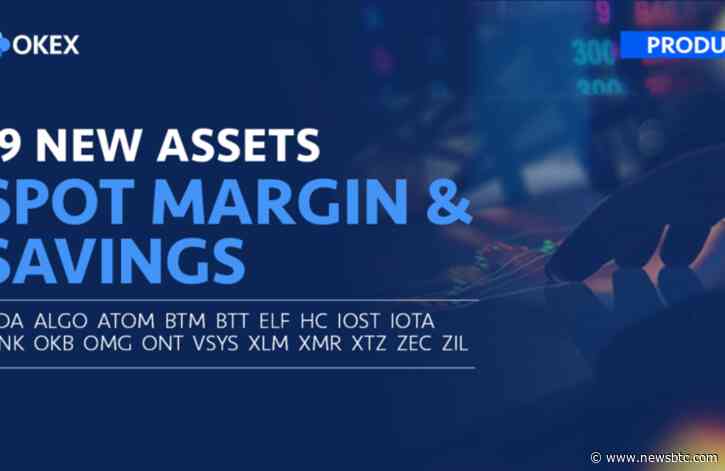 OKEx Makes OKB and 18 Other Assets Available for Spot Margin Trading and Savings, Also Introduces Mark Price System