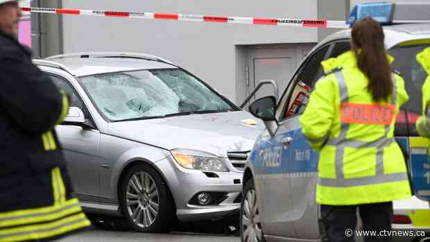 Car hits crowd at German carnival, dozens injured including children