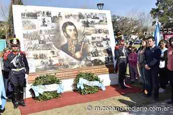 Homenaje al General San Martín en Grand Bourg - zonanortediario.com.ar