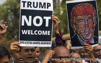 Violence hits Indian capital ahead of Trump visit