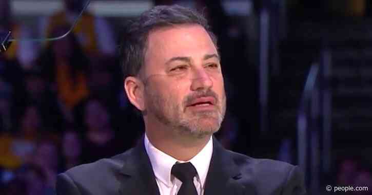 Jimmy Kimmel Gives Tearful Speech at Kobe Bryant Memorial: 'Be Grateful for Life'