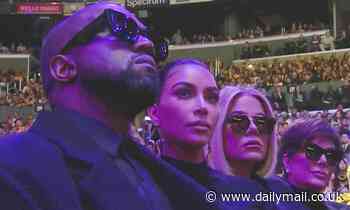 Kim and Khloe Kardashian join Kanye West and Kris Jenner as they mourn family friend Kobe Bryant
