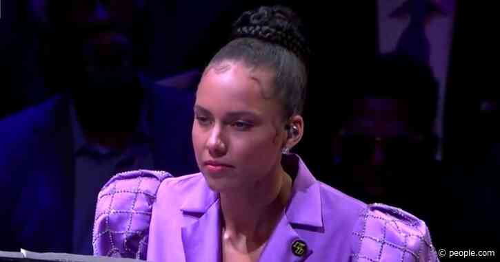 Alicia Keys Performs Beethoven Sonata at Kobe Bryant Memorial After Athlete Learned to Play It