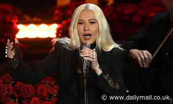 Christina Aguilera sings Ave Maria at Kobe and Gigi Bryant's celebration of life memorial