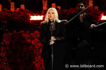 Christina Aguilera Moves Audience With 'Ave Maria' at Kobe Bryant Memorial