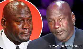 Michael Jordan references 'crying Jordan' meme during his tear-filled tribute to late Kobe Bryant