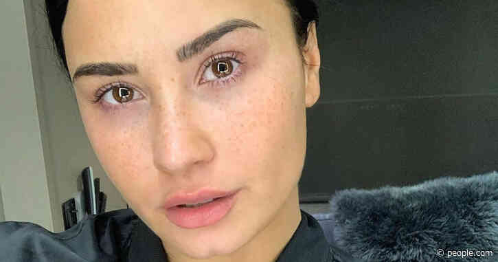 Demi Lovato Goes Makeup-Free in Glowing Bareface Selfie, Says She's 'Proud of My Booty Chin'