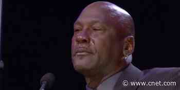 Michael Jordan retires Crying Jordan meme in touching Kobe Bryant tribute     - CNET