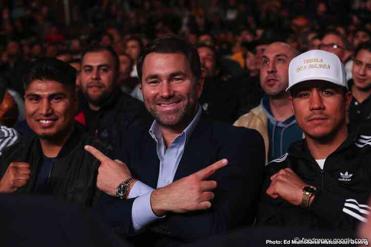 Hearn hopes to bring Pacquiao to DAZN for next Saudi show in July against Mikey Garcia