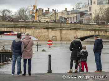 Ouse peaks at 4.5m - just below 'flooding threshold' for homes and businesses