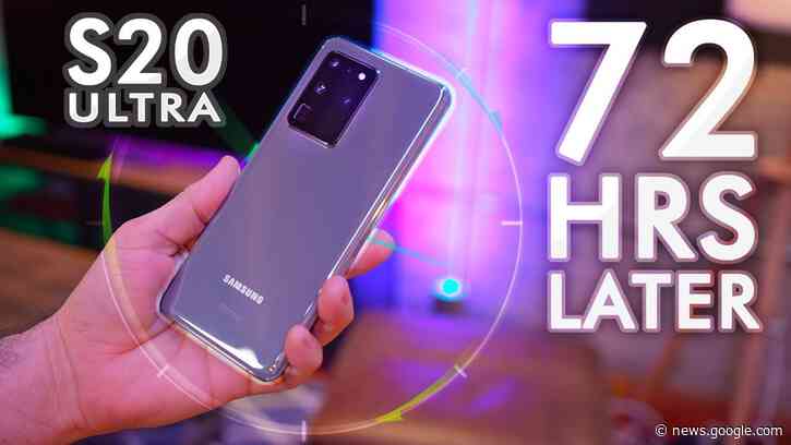 Galaxy S20 Ultra Review: 72 Hours Later... - Dom Esposito